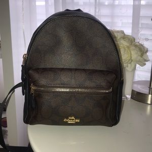 Mini coach backpack